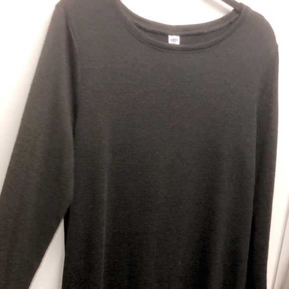 Old Navy Maternity Black Midi Dress - Picture 1 of 5